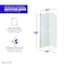 Anzzi Left Drain Tub With 34 x 58 in. Tub Door in Brushed Nickel, 5 ft. SD05301BN-3260L - alternate 8